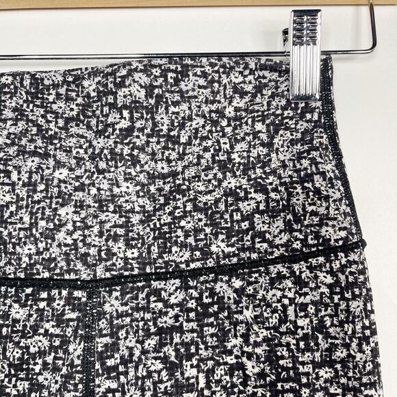 Lululemon Womens 2 Wunder Under Hi Rise 7/8 Tight Daisy Dust Alpine White Black - Picture 6 of 10